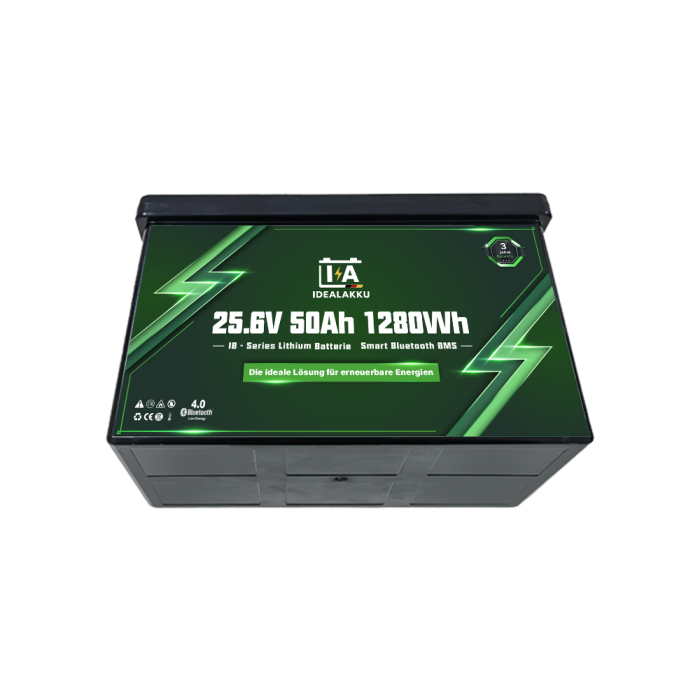 Idealakku IB SERIES Lithium Battery LiFePO4 24V 50Ah Smart BMS with Bluetooth - Image 6