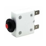 Push To Reset Circuit breaker  50V DC / 250V AC