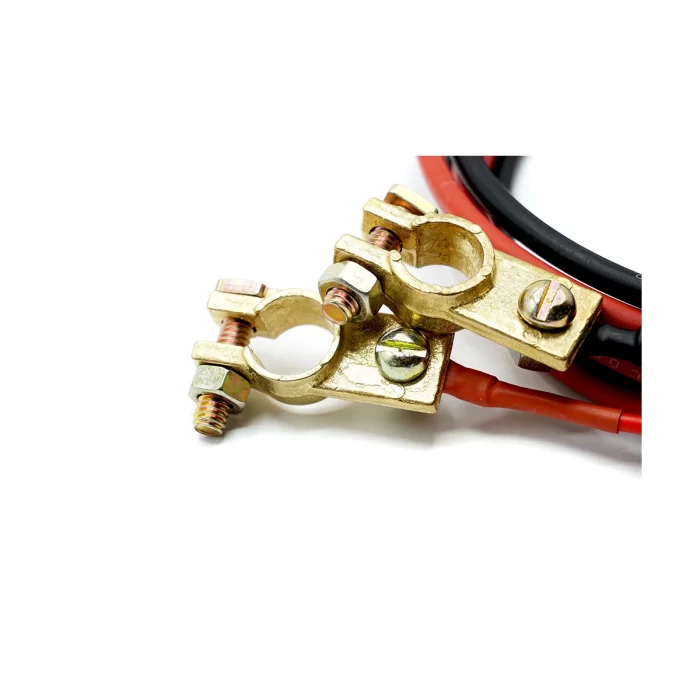 BATTERY CABLES  4mm SET with fuse 20A and poles - Image 4