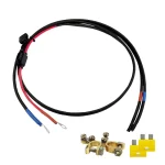 BATTERY CABLES with FUSE  and poles SET