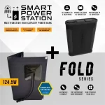 SMART POWER STATION INC. WATERPROOF 124.5W FOLD SOLAR PANEL