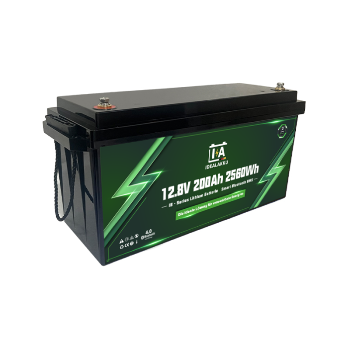 Idealakku IB SERIES Lithium Battery LiFePO4 12V 200Ah Smart BMS with Bluetooth - Image 4