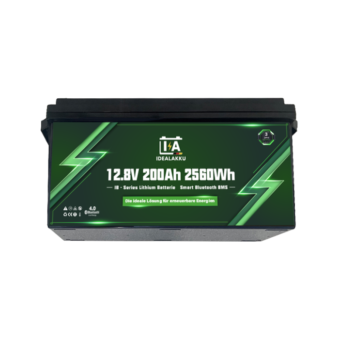 Idealakku IB SERIES Lithium Battery LiFePO4 12V 200Ah Smart BMS with Bluetooth - Image 6