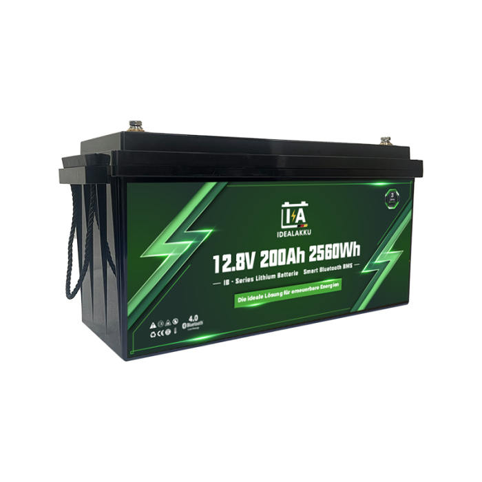 Idealakku IB SERIES Lithium Battery LiFePO4 12V 200Ah Smart BMS with Bluetooth - Image 7