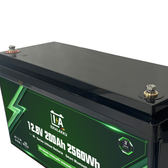 Idealakku IB SERIES Lithium Battery LiFePO4 12V 200Ah Smart BMS with Bluetooth - Image 8