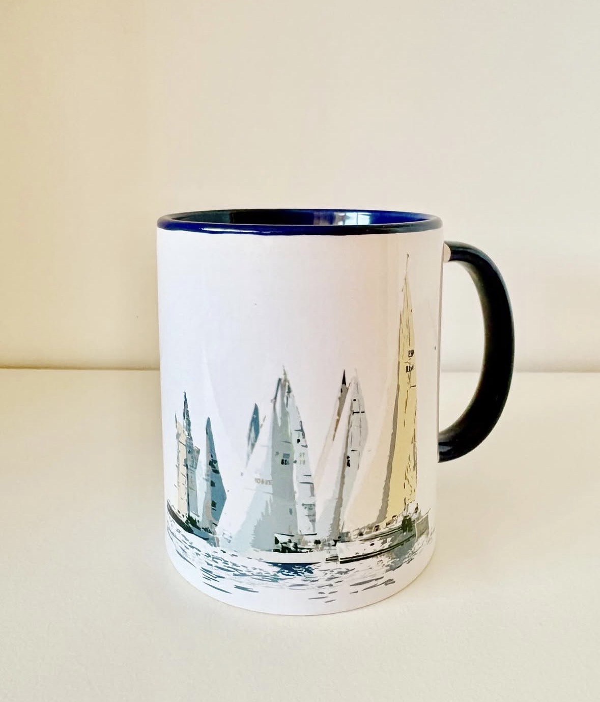 Screenshot Blue mug "Sailboats" - Image 1
