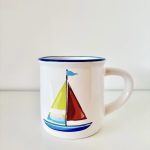 Nautical mug "Sailboat"